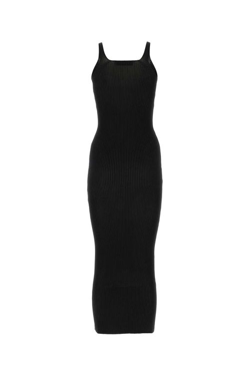 Black Polyester Dress