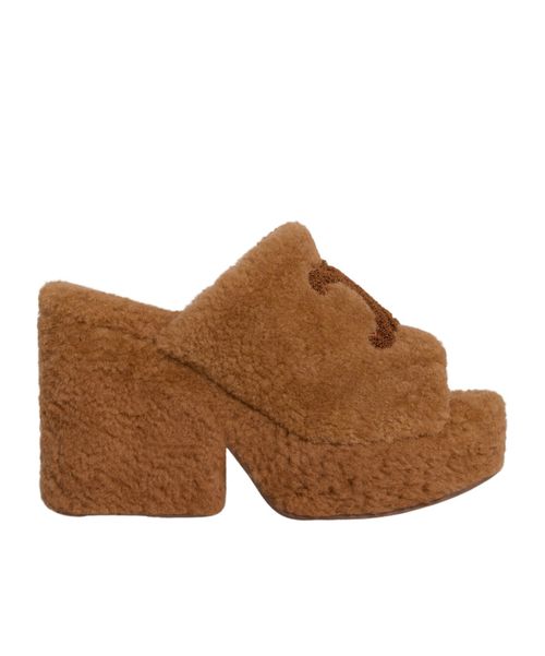 CELINE ELENA MULE in SHEARLING