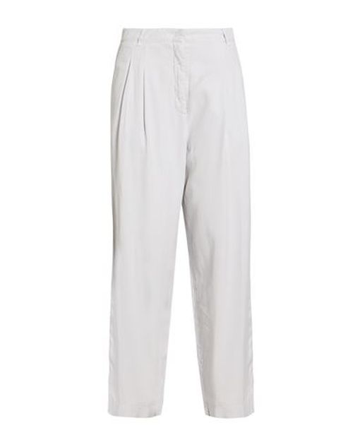 Woman Pants Light grey Size 4 Lyocell