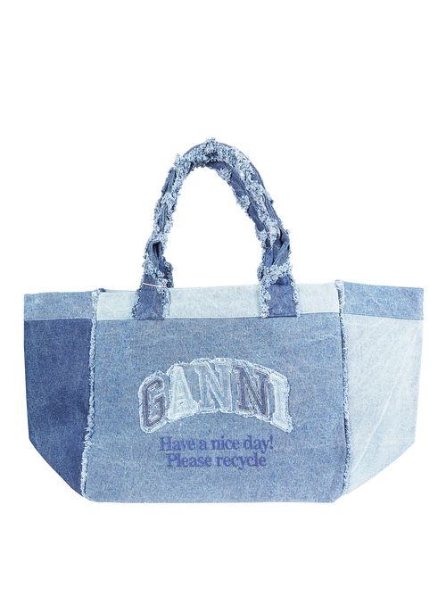 XXL Trapeze Shopper Denim