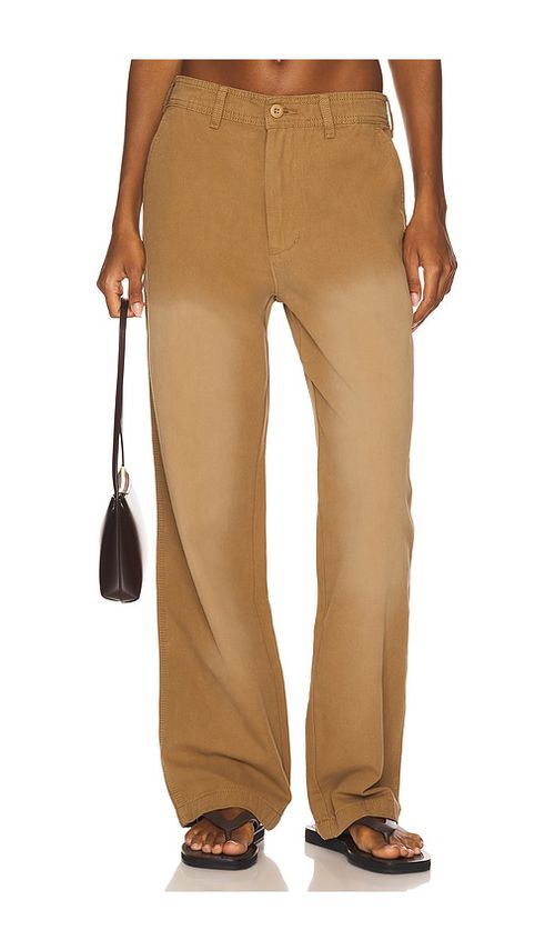 LIONESS Workwear Pant in Tan. L. Also in