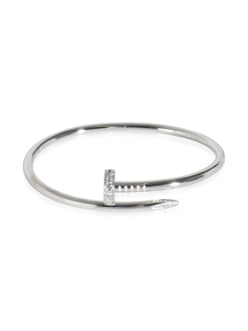 18K white gold Juste Un Clou bracelet - Silver