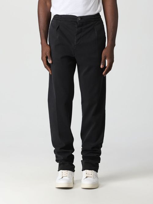 Pants Men color Black