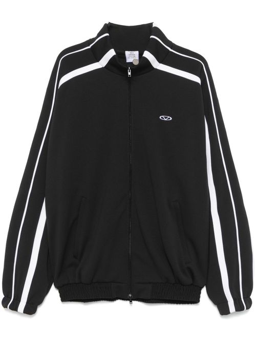 Oval-logo jacket - Black