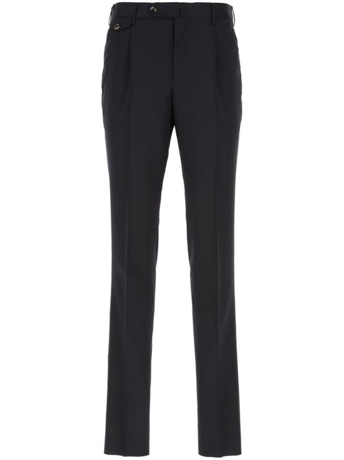Virgin wool trousers - Blue