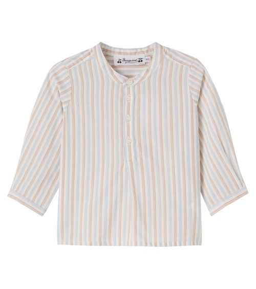 Baby Polisson striped cotton shirt