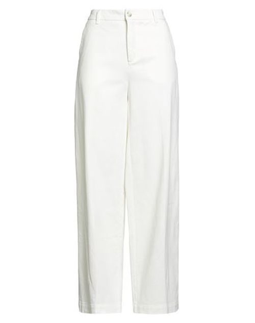 True Avenue Woman Pants Ivory Size 27 Cotton, Elastane