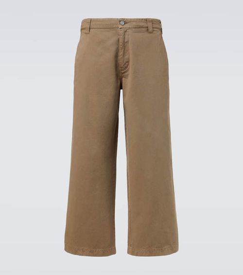 High-rise wide-leg jeans