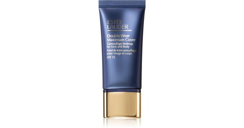 Estée Lauder Double Wear Maximum Cover Camouflage Makeup for Face and Body SPF 15 full coverage foundation for face and body color 3W1 Tawny SPF