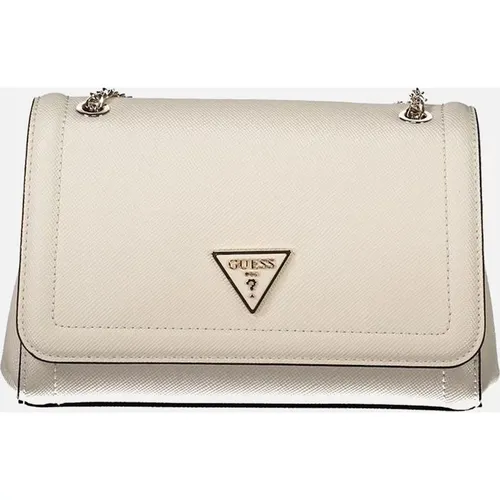 Guess Women's Beige Polyethylene Handbag Women - Cream - Size: ONE size