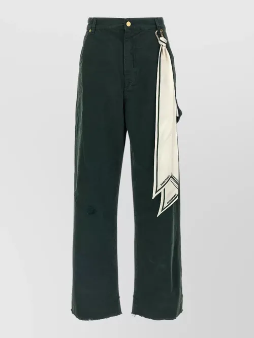 Darkpark - lisa trousers belt loops back pocket he