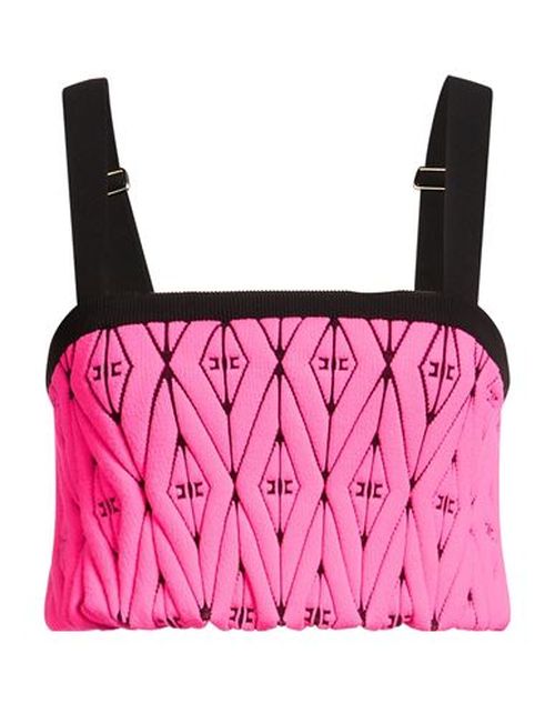 Woman Top Fuchsia Size 4 Polyamide, Viscose, Elastane