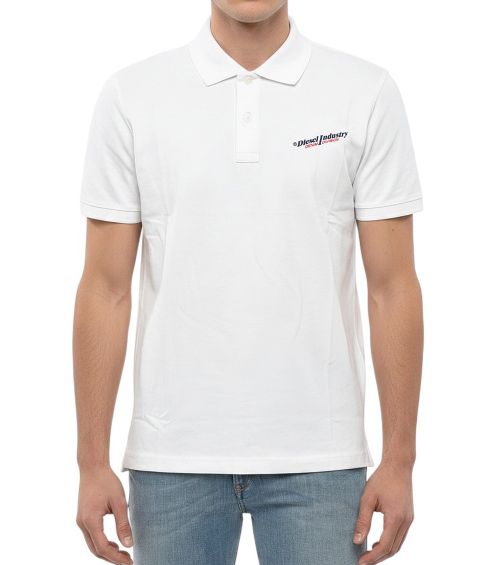 White Shirt Collar Polo