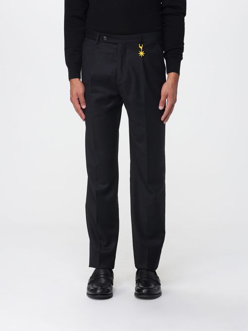 Pants Men color Black