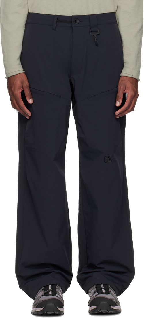 Black SS.WR Reyes Cargo Pants