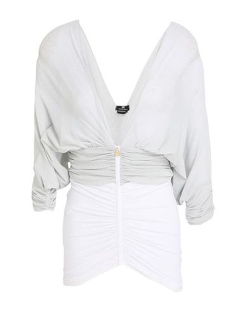 Woman Top Light grey Size 8 Viscose, Polyamide, Polyester