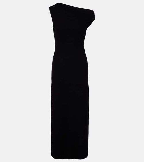 Lauren off-shoulder jersey maxi dress