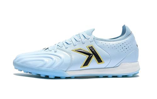 KELME Kangaroo Leather Turf Soccer Shoes - FG Pro K-Leather Soccer Cleats - Outdoor Indoor Football Boots Mens Adult