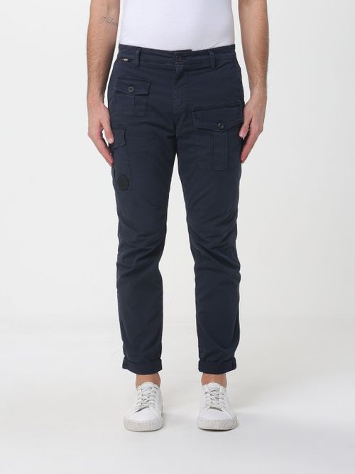 Pants Men color Blue
