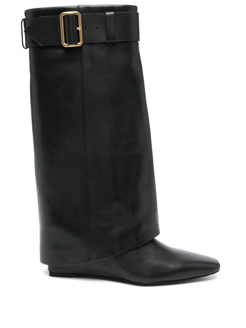 70mm Frejya lrather boot - Black