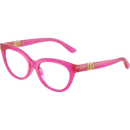 Dolce & Gabbana Kid Dolce & Gabbana DX5005U 3351 Optical frames Injected Pink Transparent Butterfly Norma