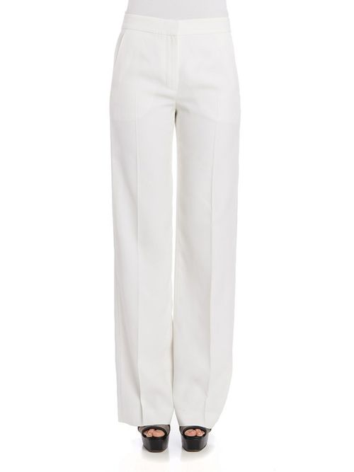 Unisex pants in white