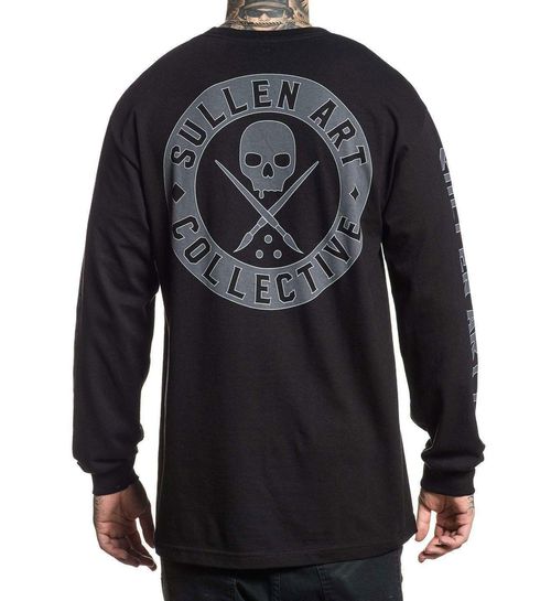Badge of Honor Long Sleeve Black, BLACK