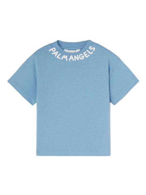 Logo-print t-shirt - Blue