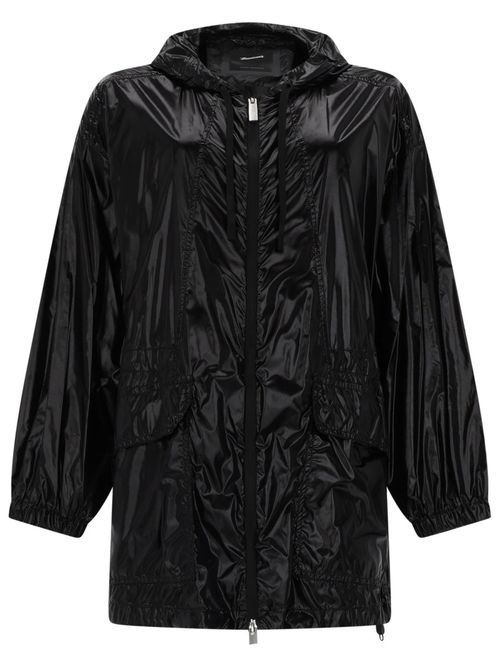 Laminar Parka Corto Con Cappuccio