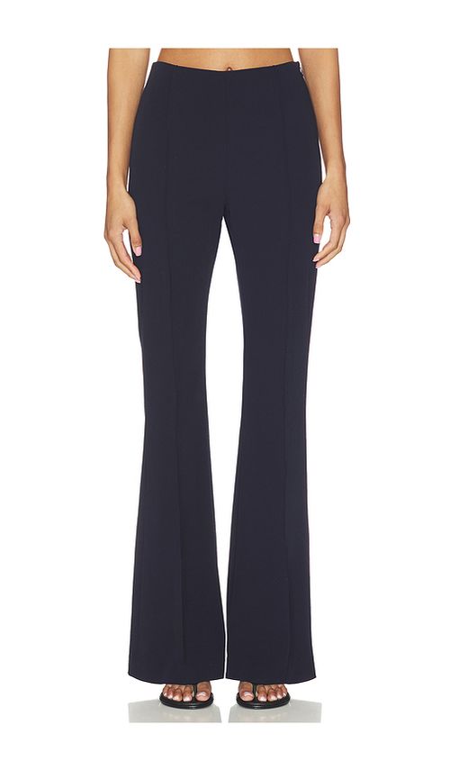 Smythe Pintuck Flare Pant in Navy. 2. Also