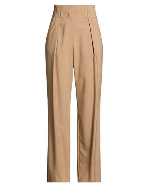 Woman Pants Light brown Size 2 Wool, Elastane