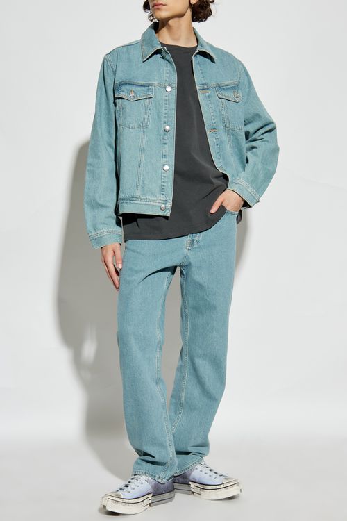 Samsøe Samsøe "Samisck" Denim Jacket, Men's, Blue