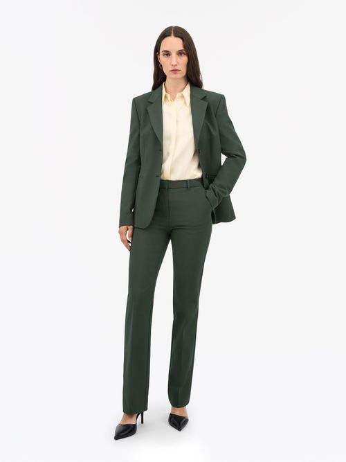 Tiger of Sweden Noowa Slim-Fit Hose für Frauen, Midnight Green, Größe