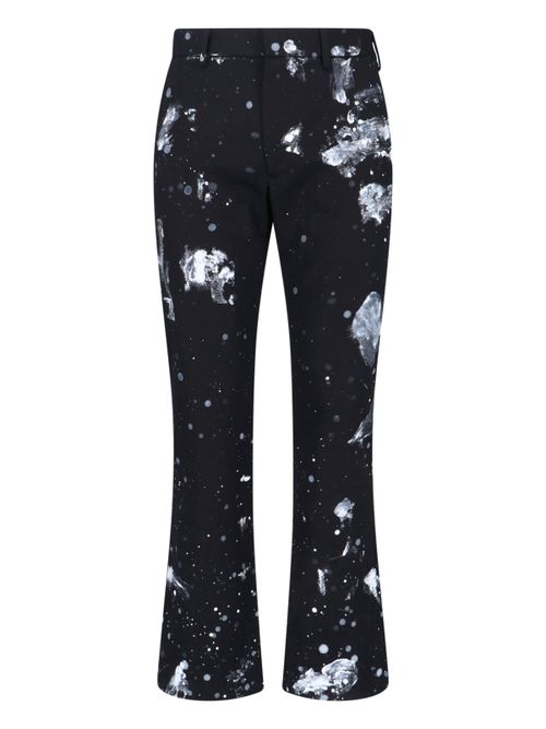Virgin Wool Cashmere Trousers