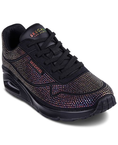 Women's Uno - Disco Rave Casual Sneakers from Finish Line - Black