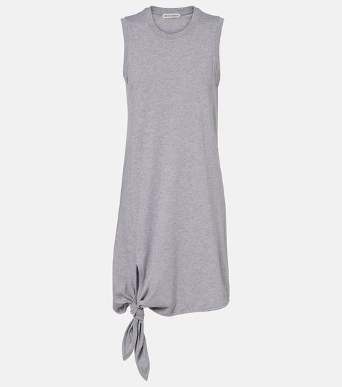 Cotton jersey midi dress