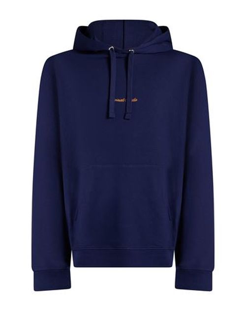 Man Sweatshirt Midnight blue Size L Cotton, Recycled polyester