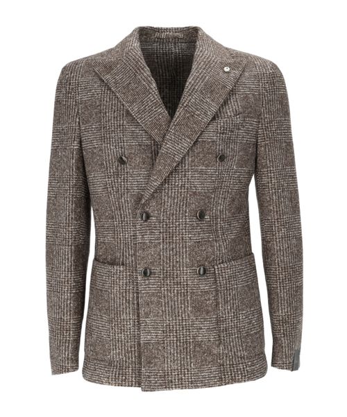 Double-breasted suit jacket