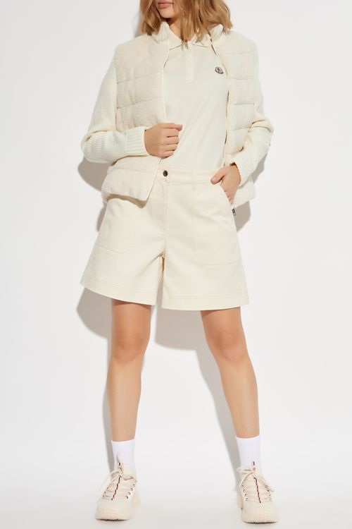 Shorts With Pockets, Women's, Cream