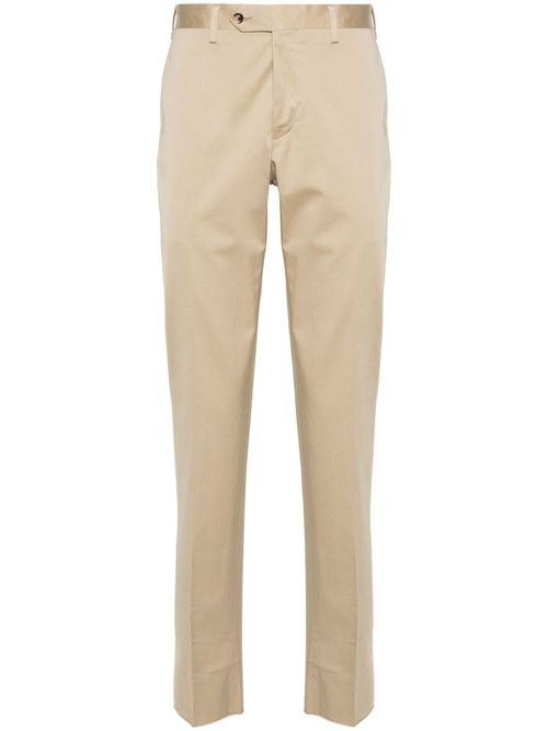Pressed-crease trousers - Neutrals