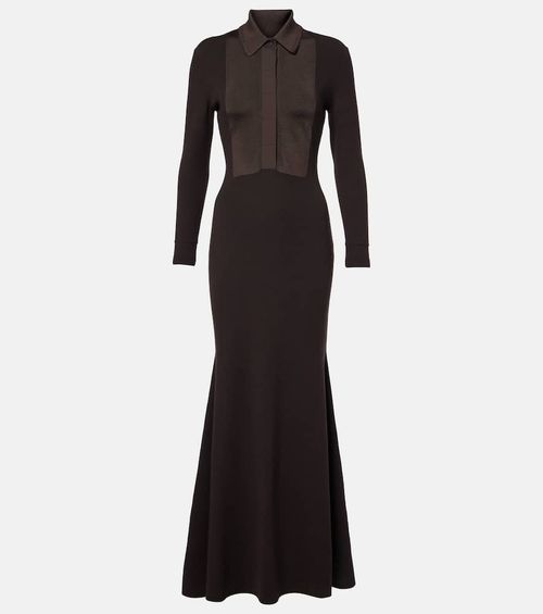 Tom Ford Turtleneck knitted wool-blend dress