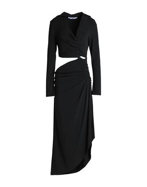 Off-white Woman Maxi dress Black