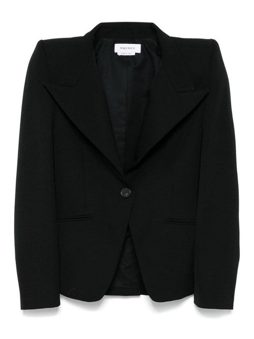 Double-Breasted Wool Blazer