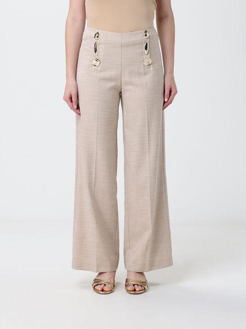 Pants Woman color Beige