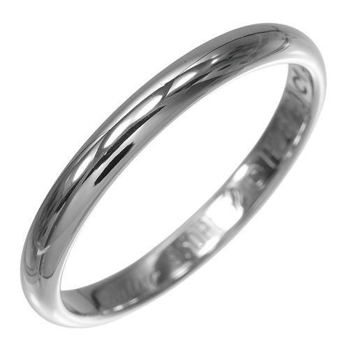 Cartier 1895 Wedding Band Platinum Silver Platinum Ring Jewelry Pre-Owned