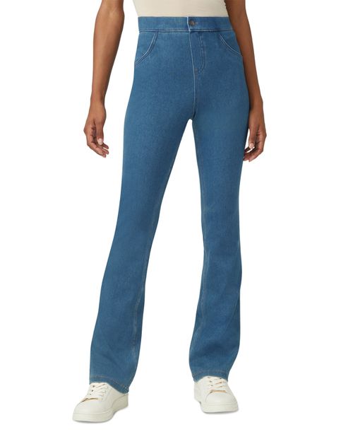 Women's High-Rise Denim Baby Bootcut Leggings - Medium Wash