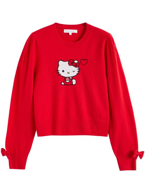Hello Kitty Bow sweater - Red