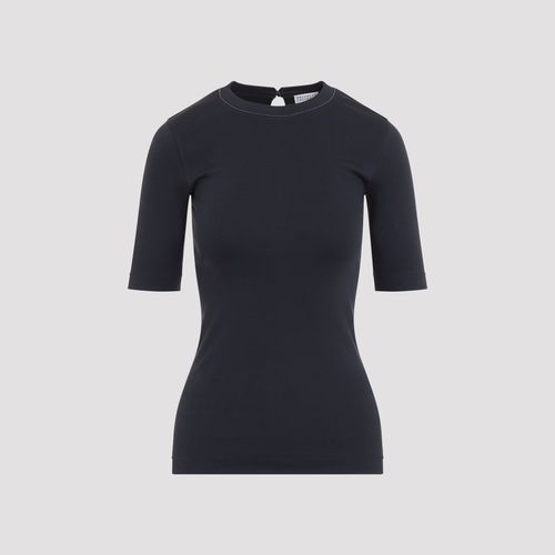Women's Ribbed Cotton T-Shirt