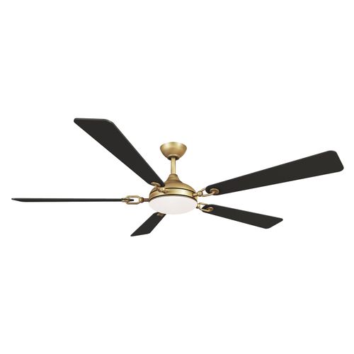 Heritage Brass 65" Ceiling Fan from the Cadena Collection