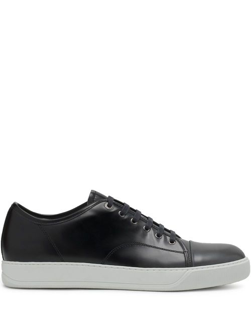 Lanvin leather sneakers - Black
